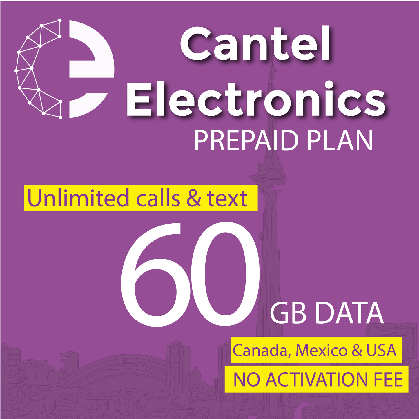 60 GB de datos + 1.er mes 30 % de descuento