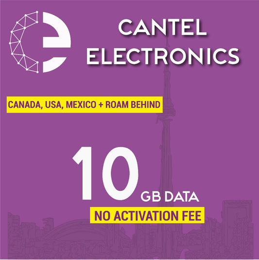 10GB - Canada-U.S.-Mexico Monthly Plan